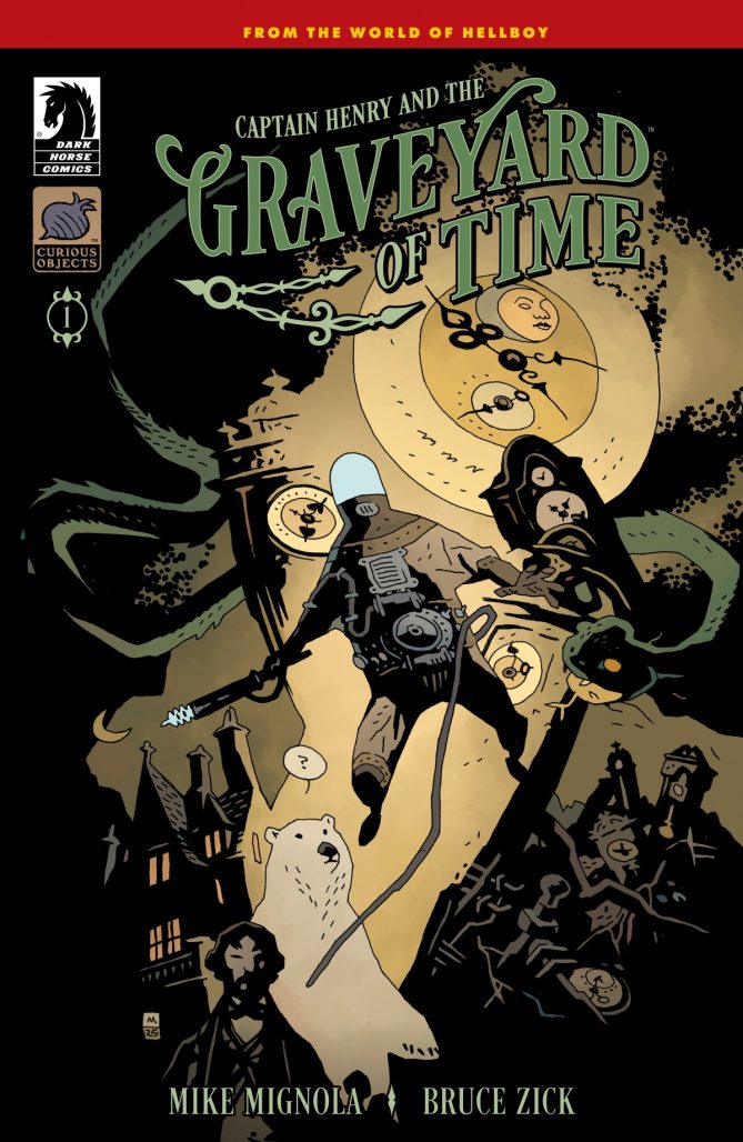 Captain Henry and the Graveyard of Time #1 Cover B by Mike Mignola