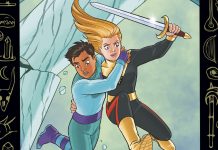 Interview: Marguerite Bennett and Bev Johnson on FLASH GORDON: THE GIRL FROM INFINITY VOL. 1 Comic Book Cover of 'Flash Gordon: The Girl from Infinity' with new sidekick Dale and the new girl Flash Gordon