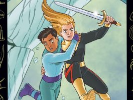 Interview: Marguerite Bennett and Bev Johnson on FLASH GORDON: THE GIRL FROM INFINITY VOL. 1 Comic Book Cover of 'Flash Gordon: The Girl from Infinity' with new sidekick Dale and the new girl Flash Gordon