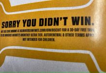 DC is leaving retailers with a promotional head-scratcher.