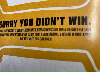 DC is leaving retailers with a promotional head-scratcher.