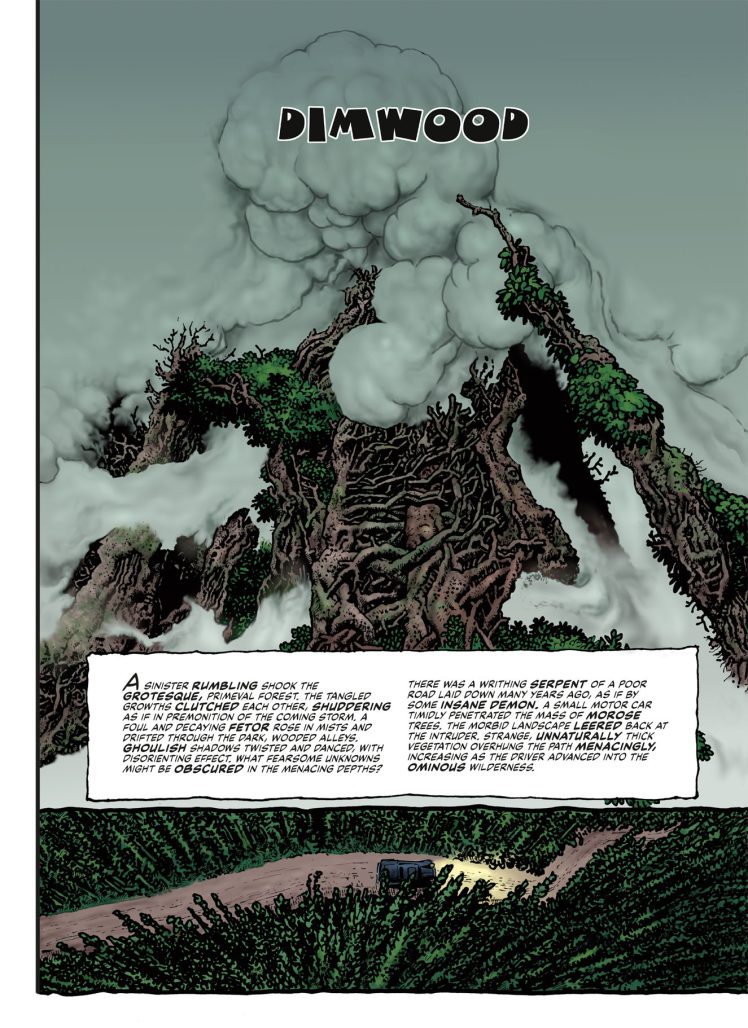 Dimwood interior art (Dark Horse)