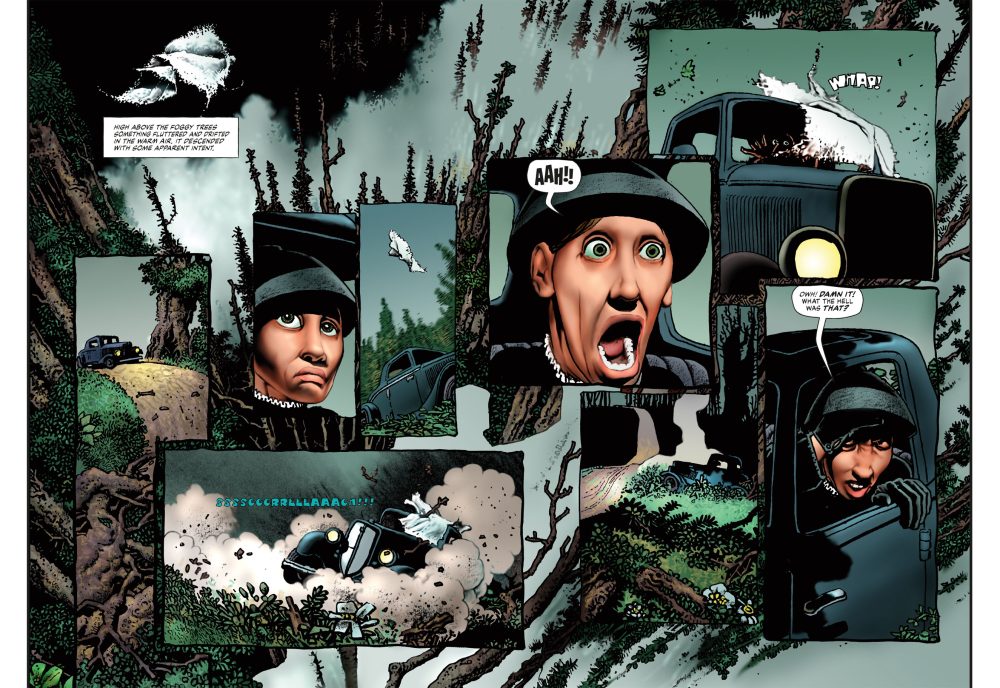 Dimwood interior art (Dark Horse)