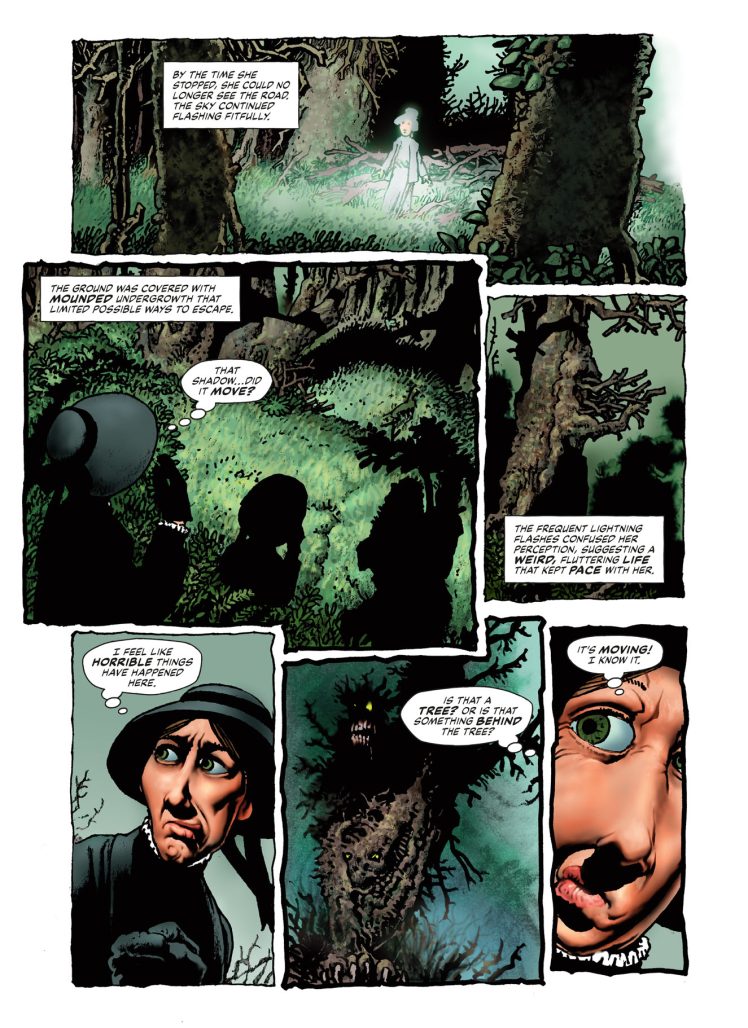 Dimwood interior art (Dark Horse)