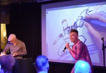 PHOTOS: Bowie graphic novel LOW by Reinhard Kleist launches in style at Comica Festival London