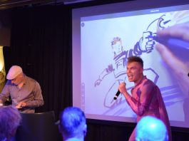 PHOTOS: Bowie graphic novel LOW by Reinhard Kleist launches in style at Comica Festival London