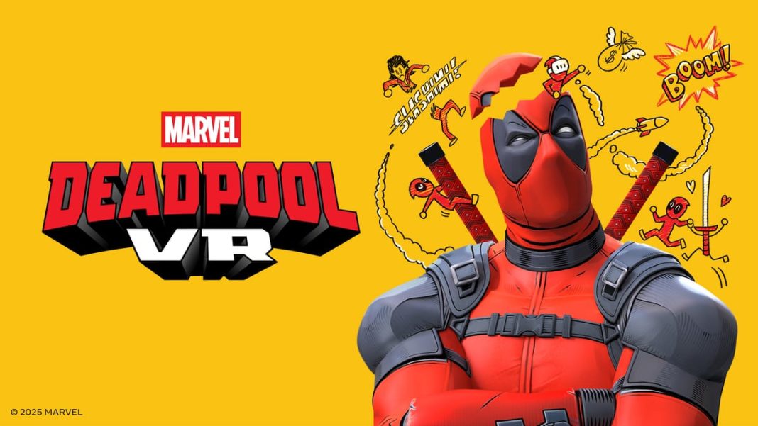 Deadpool VR key art