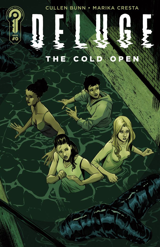 Deluge #0 cover B by Marika Cresta