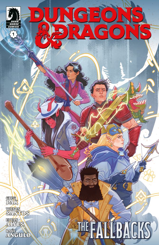 Dungeons & Dragons: The Fallbacks #1 cover by Marguerite Sauvage