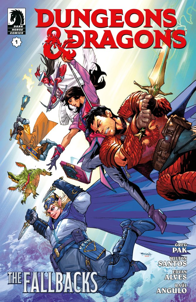 Dungeons & Dragons: The Fallbacks #1 cover by Stephen Segovia