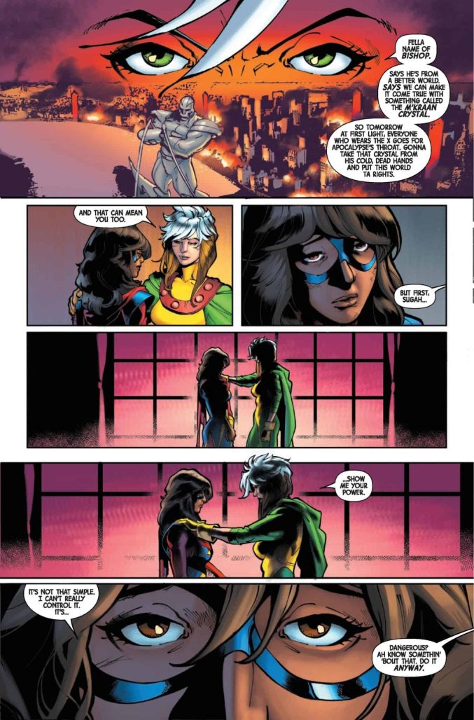 From Giant-Size Age of Apocalypse. Art by C.F. Villa and Rafael Loureiro