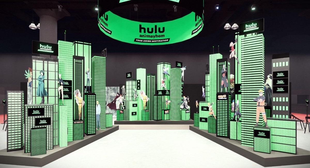 AX 2025: Hulu unveils HULU ANIMAYHEM CITY ahead of Anime Expo