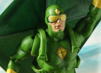 HELL, YEAH! McFarlane Toys unveils Kite-Man action figure! Kite-Man action figure