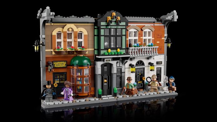 Lego Sherlock Holmes Baker Street Lego Sherlock Holmes Book Nook Baker Street