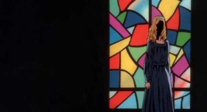 MixCollage-30-Jun-2025-11-29-AM-7093 screencap from dear brother depicting a character standing against a stained glass window in heavy shadow