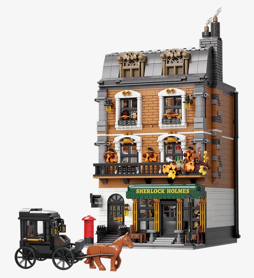 Pantasy Sherlock Holmes 221 Baker Street building