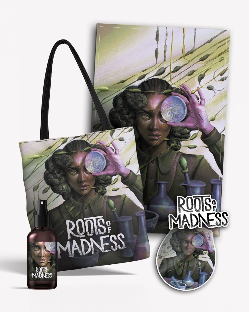 Roots of Madness merchandise