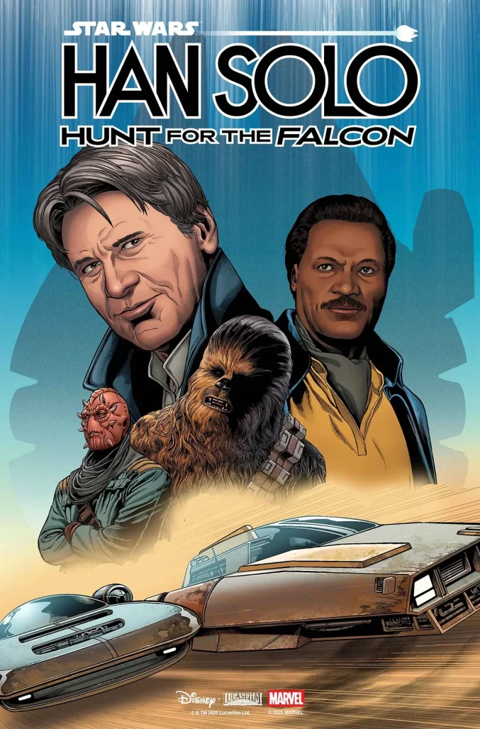 Star Wars: Han Solo - Hunt for the Falcon #1 cover by Ramon Rosanas