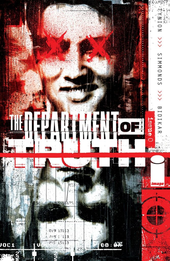The Department of Truth #0 cover E, by Martin Simmonds