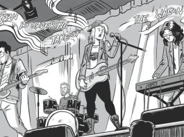 Exclusive: Read the entire first chapter of THE LAST BAND ON EARTH The Last Band on Earth interior art (croppeed)