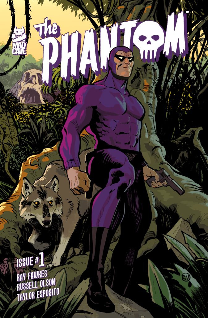 The Phantom #1 (2025) cover C by Russell Mark Olson