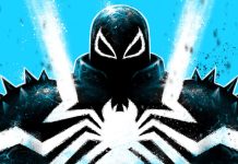 Exclusive: Check out THE MARVEL ART OF TYLER KIRKHAM Kickstarter mini prints The Marvel Art of Tyler Kirkham - Venom (cropped)