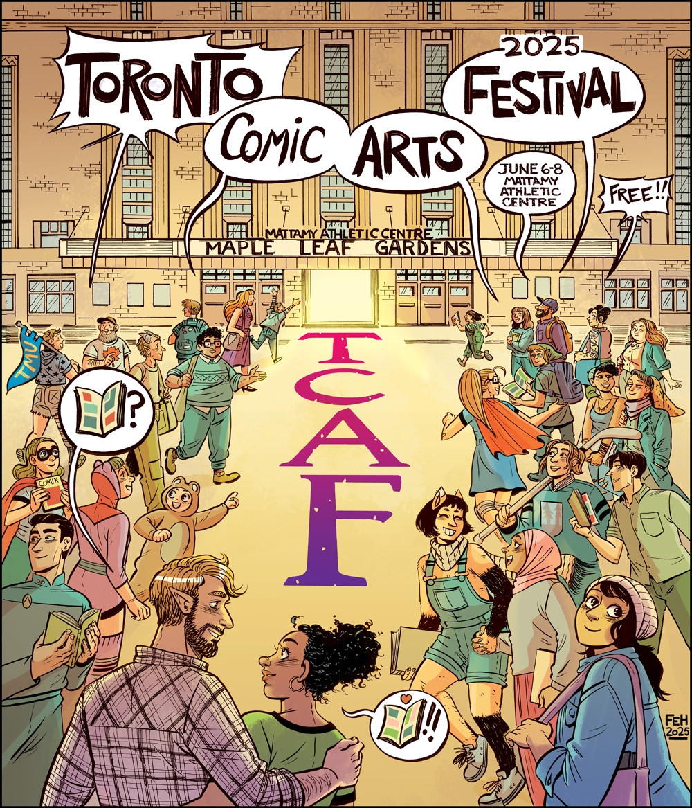 tcaf poster by faith erin hicks