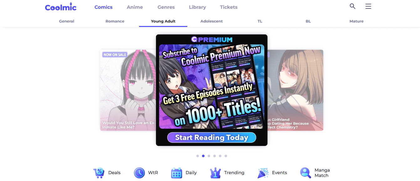 coolmic manga