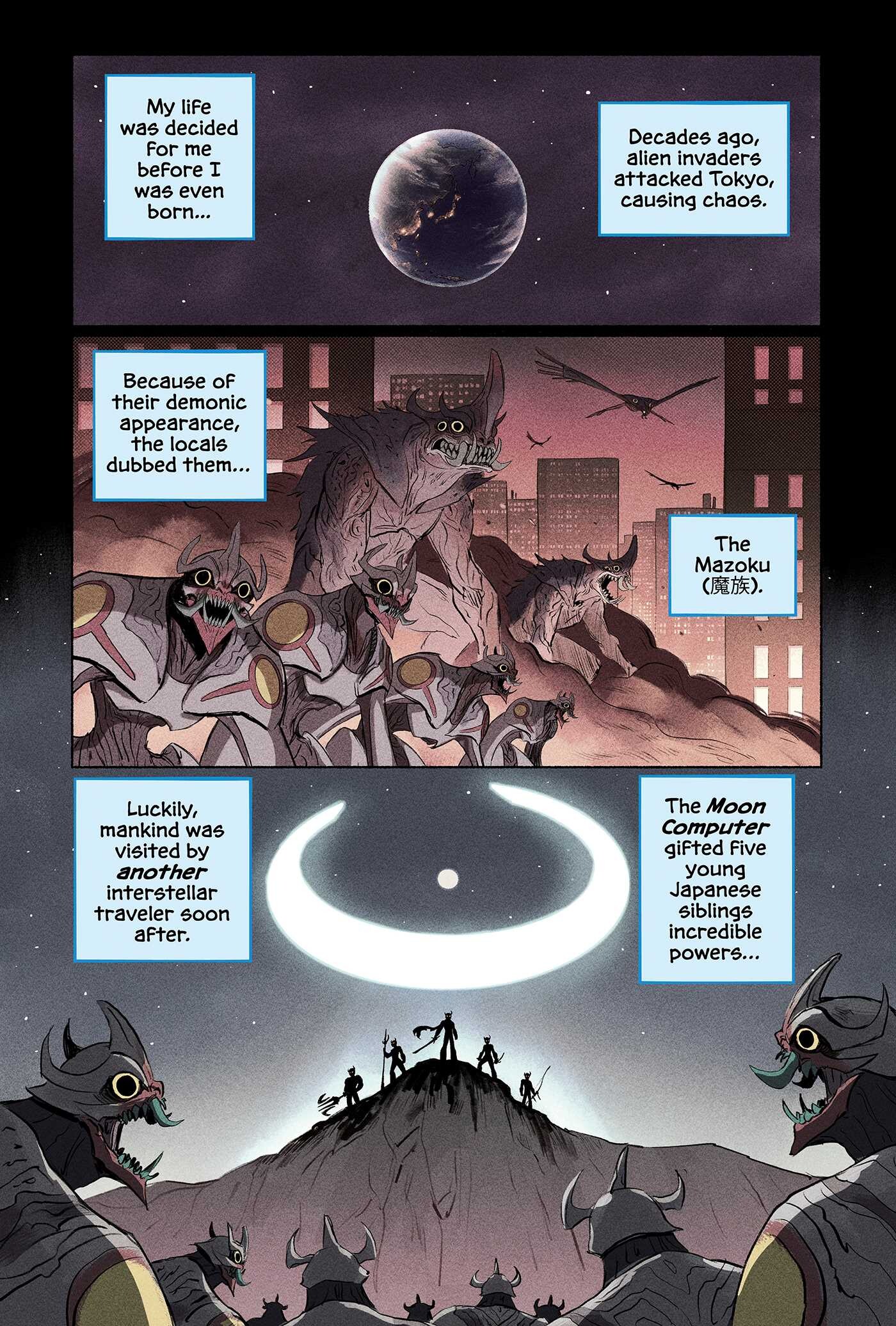 Page from Family Force V