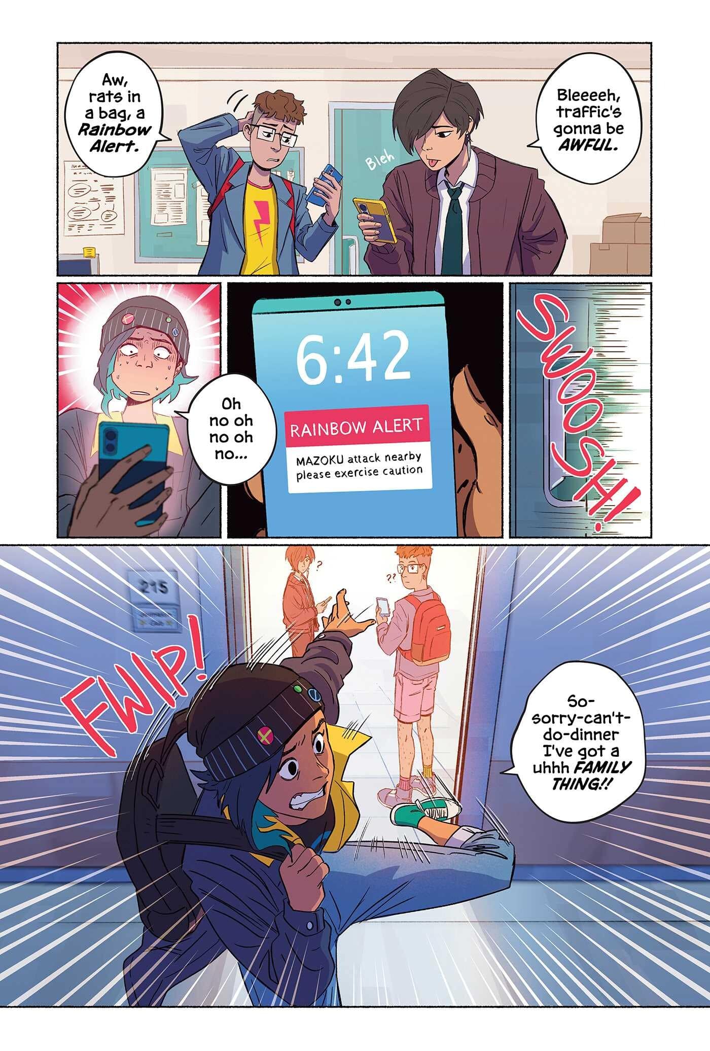 Page from Family Force V