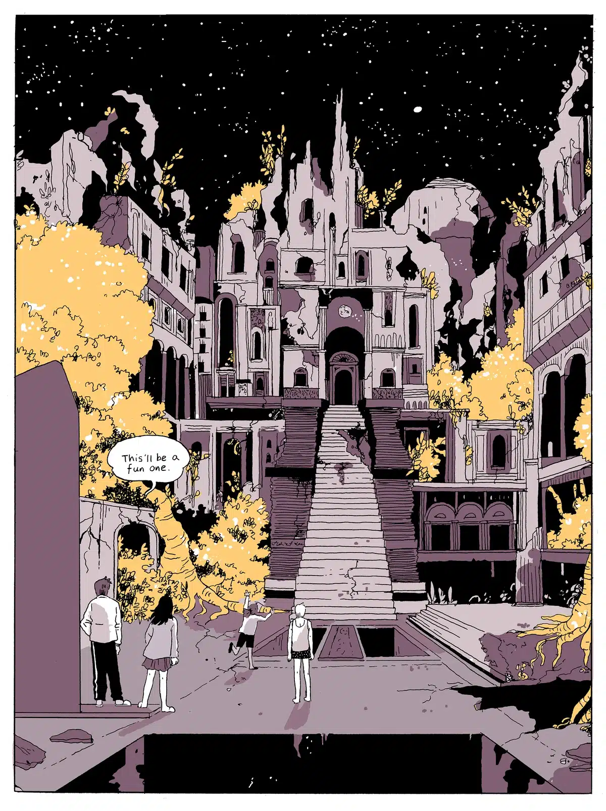 Page from On A Sunbeam