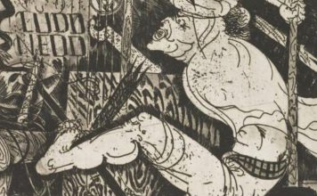 Cece Bell, Samira Ahmed, Rainbow Rowell and others call on publishers to stand against AI (updated) plate 3 from "General Ludd" 1923, Bela Uitz