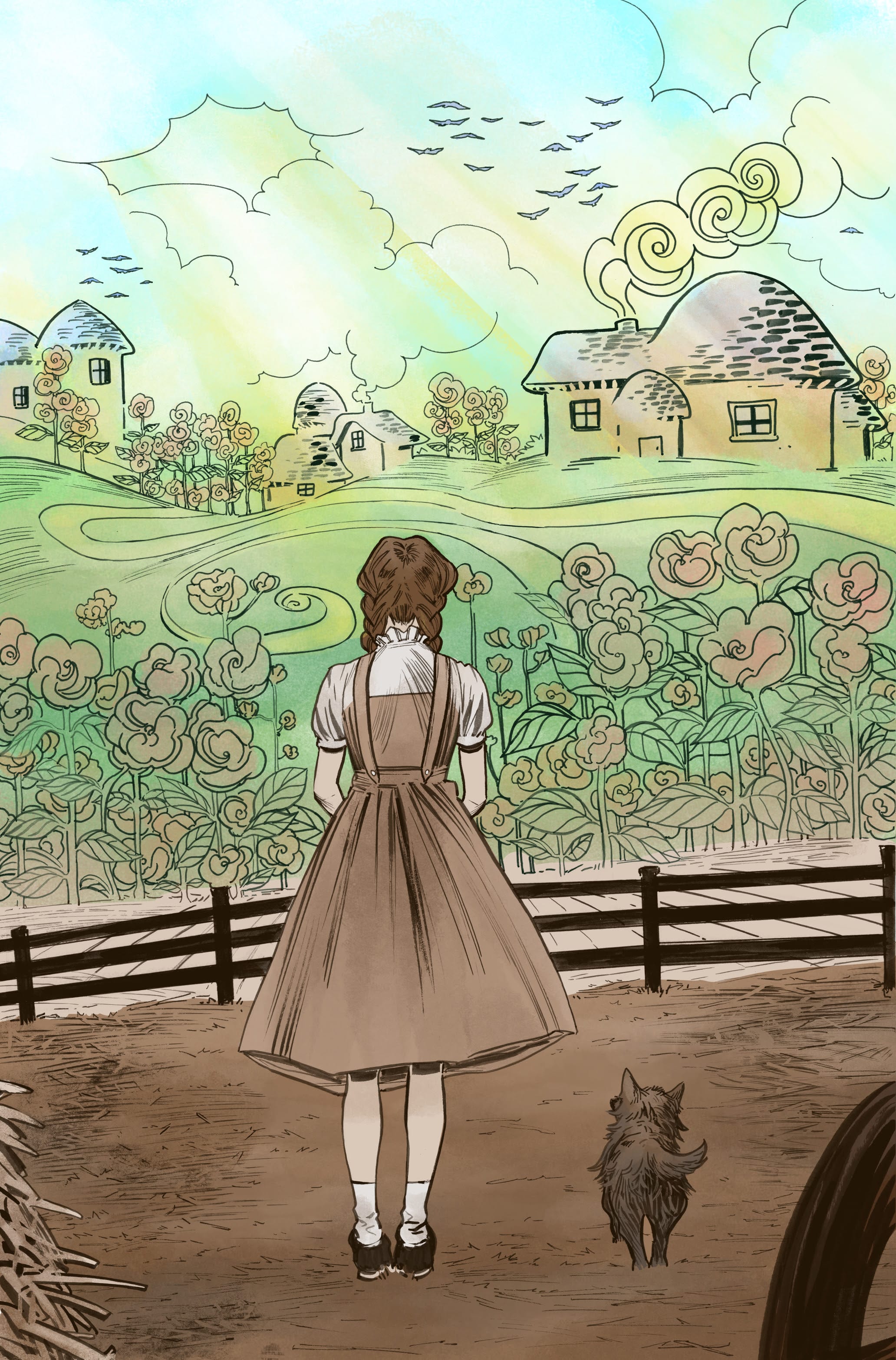 Wizard of Oz interior panels