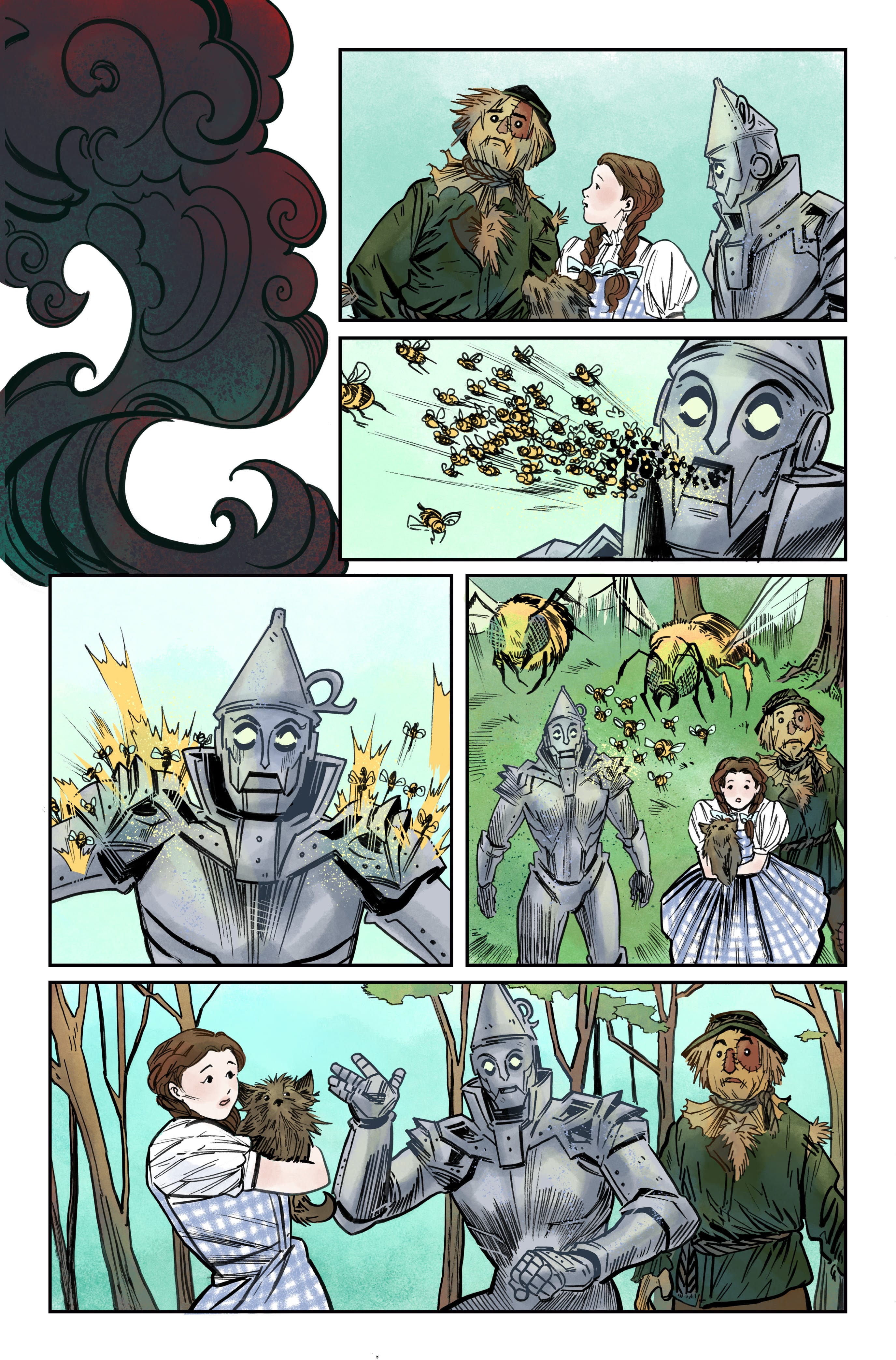 Wizard of Oz interior panels