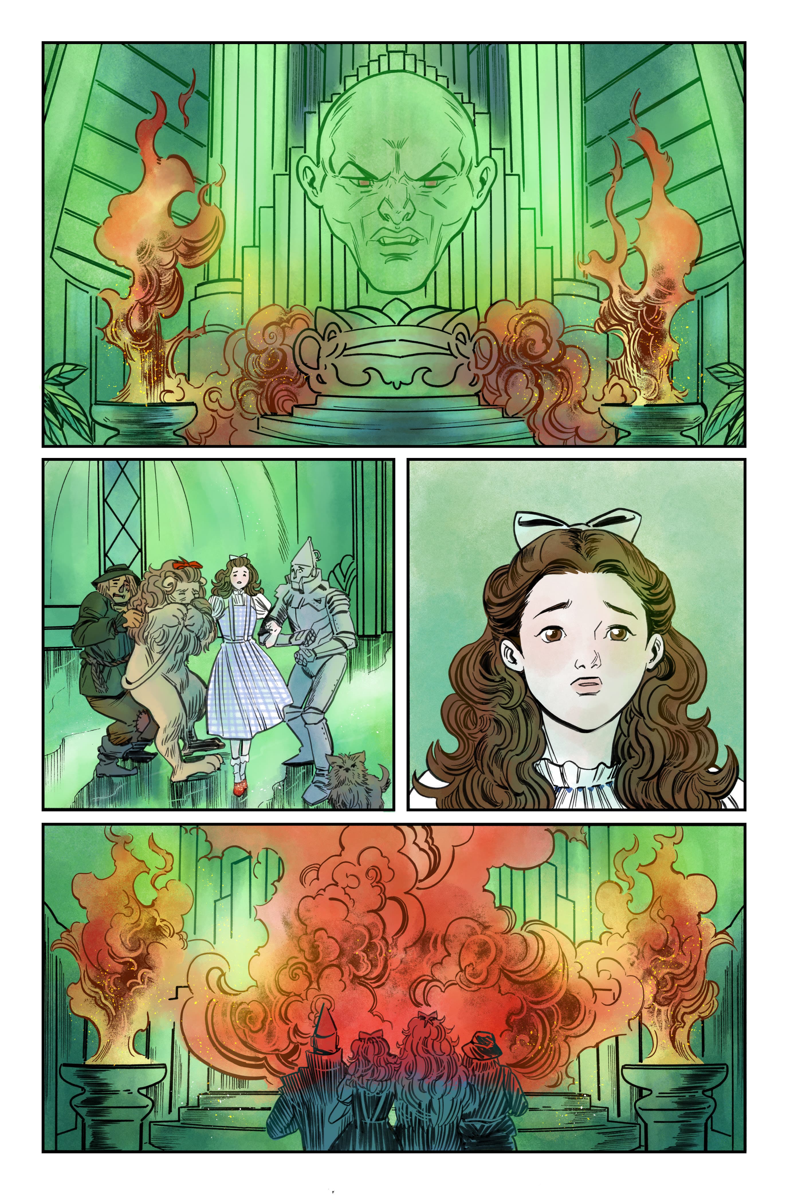 Wizard of Oz interior panels