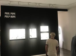 Report: Opening Night for Paul Pope’s Pulp Hope 2 Gallery Show at Philippe Labaune