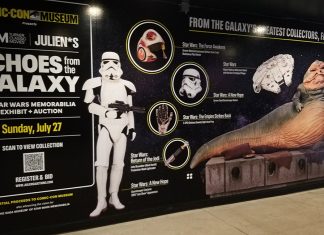 SDCC ’25: Real-life STAR WARS props on display & on auction at the Comic-Con Museum Star Wars