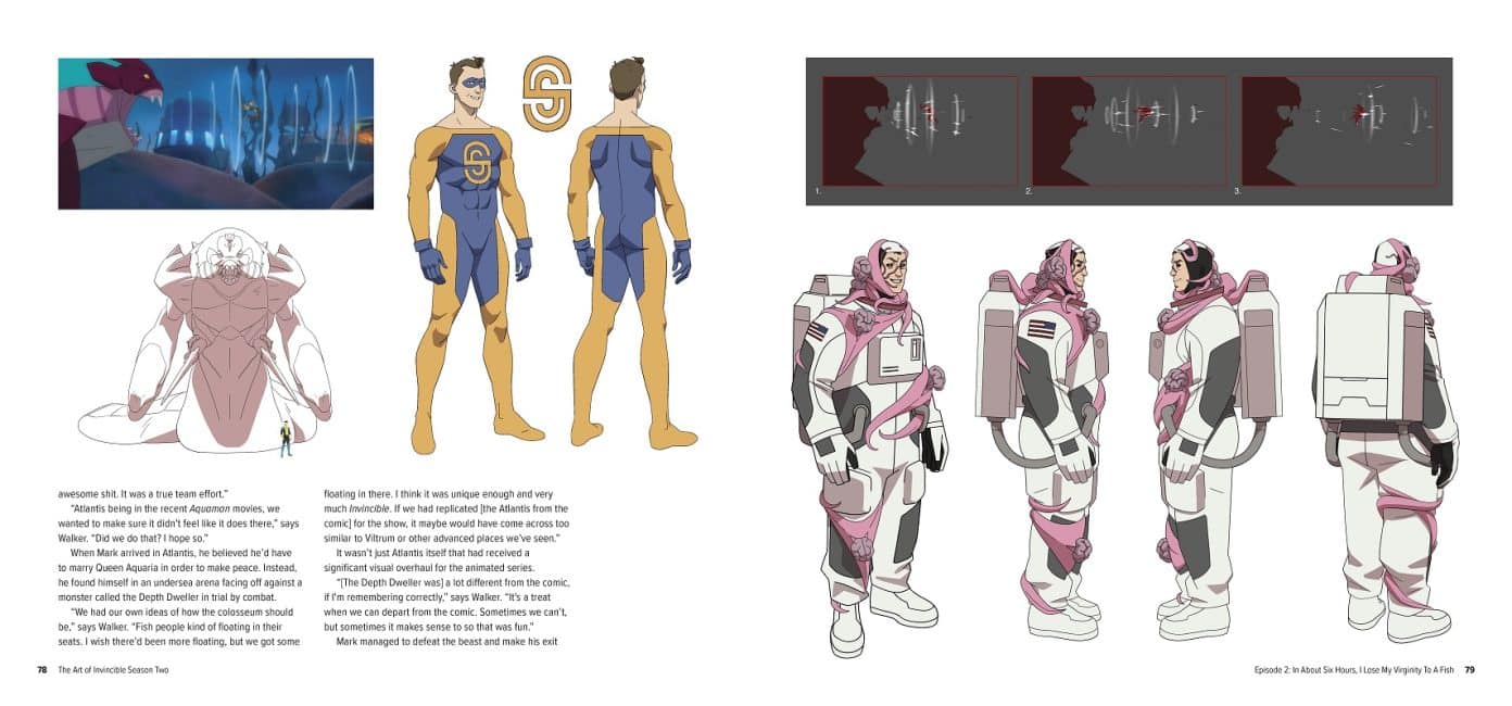 Preview: Skybound offers first look at ART OF INVINCIBLE SEASON TWO ...