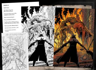 Preview: Titan Comics shares a glimpse at BLOODBORNE: THE DEATH OF SLEEP DELUXE