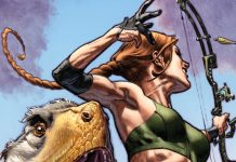 Exclusive: CARBON BASED – THE ART OF LEWIS LAROSA hits Kickstarter in August Carbon Based: The Art of Lewis LaRosa cover art (cropped)