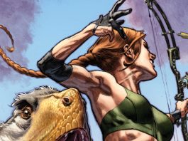 Exclusive: CARBON BASED – THE ART OF LEWIS LAROSA hits Kickstarter in August Carbon Based: The Art of Lewis LaRosa cover art (cropped)