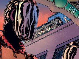 SDCC ’25: Black Mask announces CALEXIT benefit comic Calexit: Battle of San Onofre #1 (cropped)