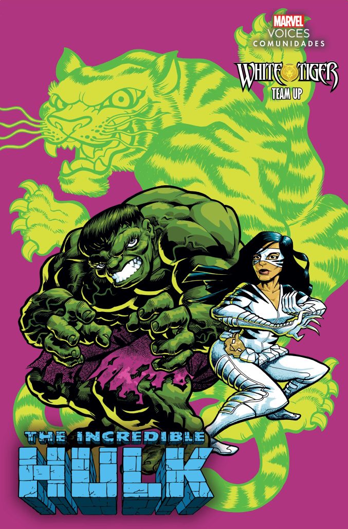 Hulk and the Angela Del Toro White Tiger