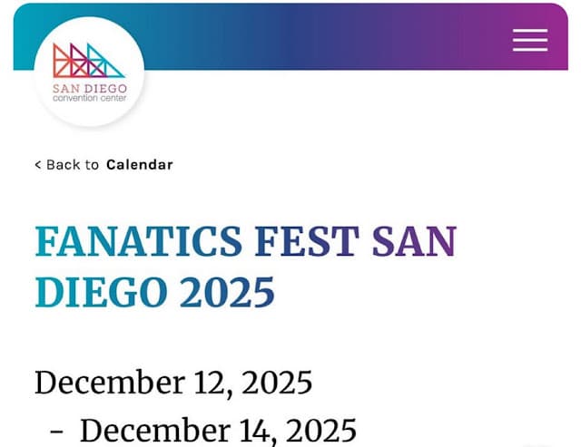 Fanatics Fest San Diego 