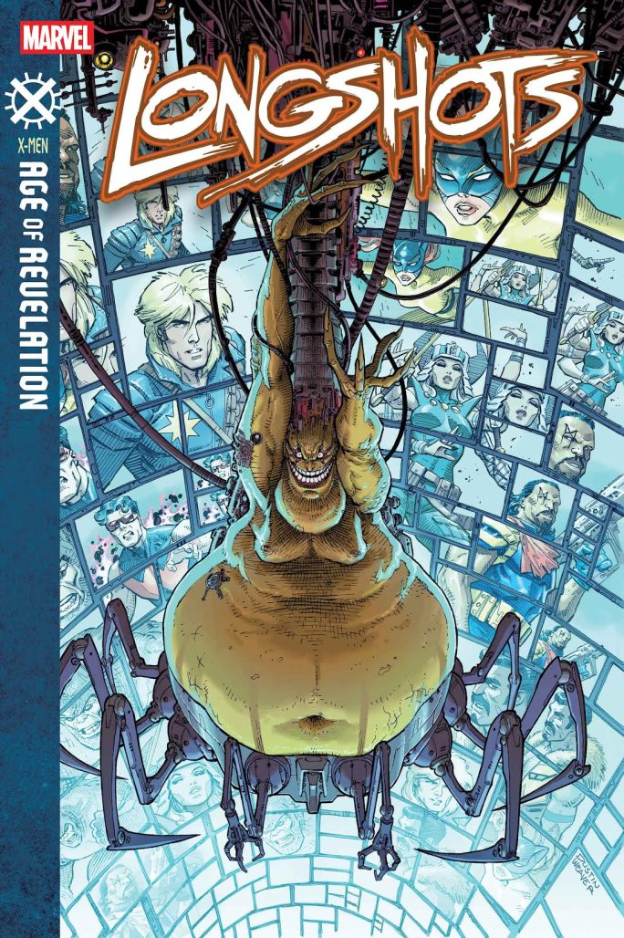 Hey everyone it's Mojo in front of a bunch of tvs with various Marvel characters!