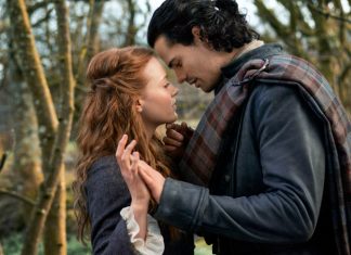 SDCC ’25: OUTLANDER has its first-ever Hall H double feature Outlander Blood of My Blood promo photo (Starz)