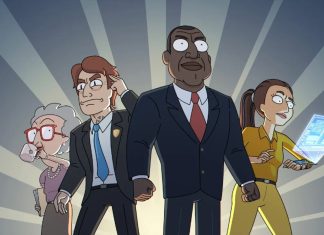 SDCC ’25: What we know about PRESIDENT CURTIS, the RICK AND MORTY spinoff President Curtis teaser image