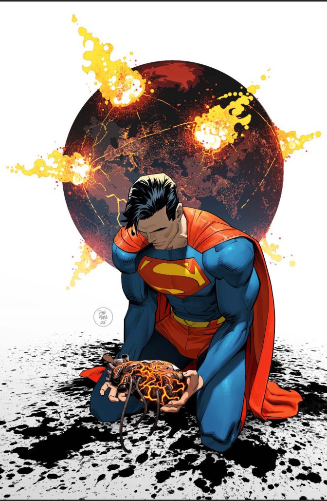 Superman #31 main cover by Dan Mora