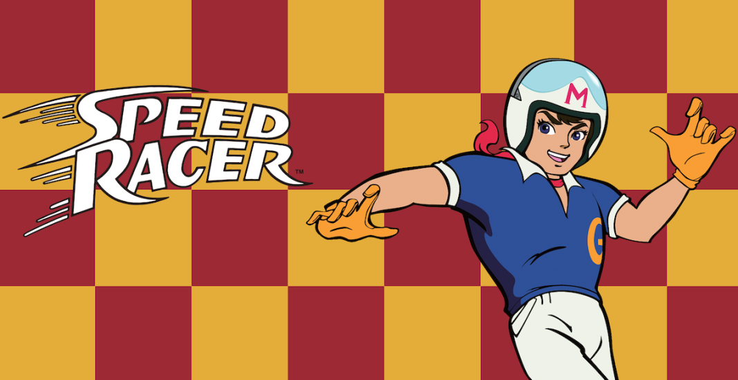 Speed Racer logo and protagonist