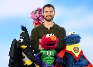 Sesame Street gets some SUPER visitors Sesame Street Superman